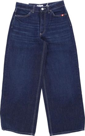 Amish Hoge Taille Straight Fit Denim Jeans - Heren - Loose Fit Jeans - Blauw - W29 - Denim - Jeans