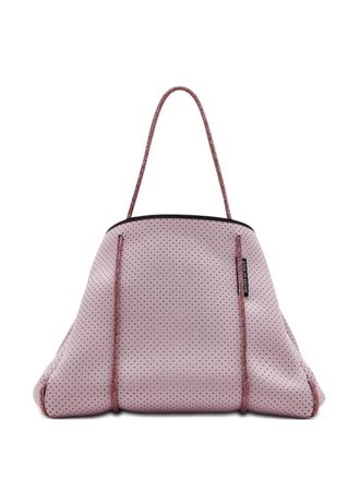 State of Escape Escape perforated rope tote bag - women - Neoprene - One Size - Pink