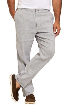 Tommy Bahama Beach Coast Stretch Linen & Cotton Pants in Bala Shark at Nordstrom, Size Xlt