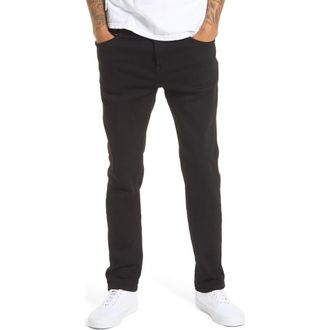 Cult of Individuality Punk Mens Super Skinny Jeans in Black at Nordstrom, Size 38
