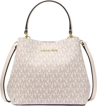 Michael Kors Horloges - Dames - Handtassen - Beige - ONE Size - Katoen - Tassen