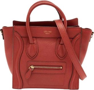 Celine Pre-owned Mini Bags, female, Red, Size: ONE SIZE Pre-owned Vintage Mini Bag