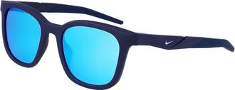 Nike Unisex Blue Injected Sunglasses - One Size
