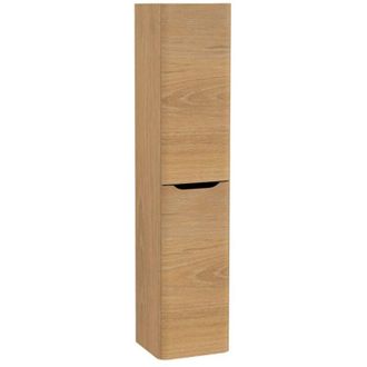 Vitra Sento Columna Alta Redonda Con 2 Puertas, Versi&oacute;n Derecha, Roble Natural Dorado