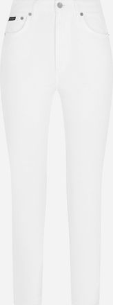 Dolce & Gabbana Audrey Jeans - Woman Denim And Jeans White Cotton 36