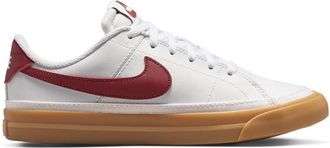 Nike Boys Court Legacy - Boys Grade School Tennis Shoes Gum Yellow/White/Team Red Size 3.5