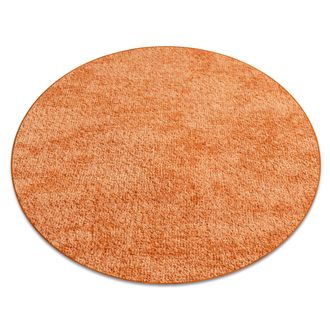 RugsX RugsX Round Serenade Rug in Orange | Size: 170 cm diameter