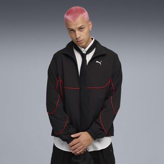 Puma Giacca sportiva PUMATECH da uomo, Abbigliamento, Nero, XXL