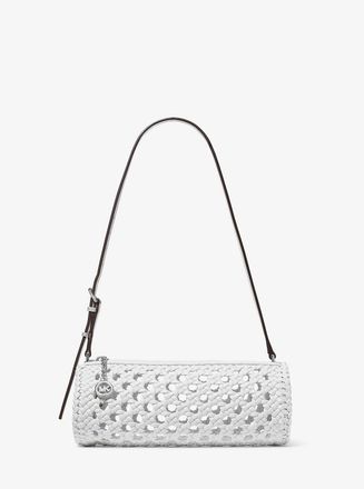 Michael Kors Izzy Small Crocheted Barrel Pochette
