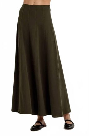 Sundays Mallory Skirt In Moorland Green