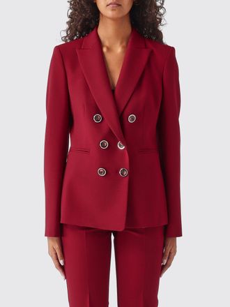 Pinko Blazer corto doppiopetto Alexia in cr&ecirc;pe con collo a rever