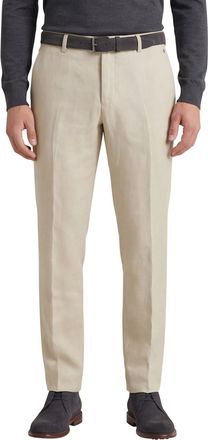 Meyer modern fit pantalon linnen beige