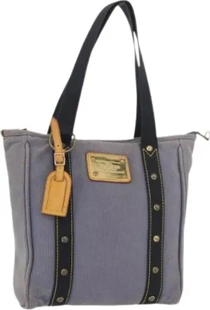 Louis Vuitton Pre-owned Tote Bags, female, Blue, Size: ONE SIZE Pre-owned Vintage Tote Bag