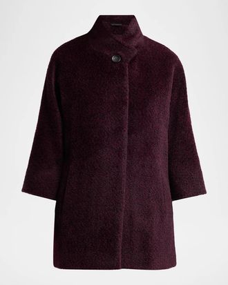 Cinzia Rocca Three-Quarter-Length-Sleeve Coat