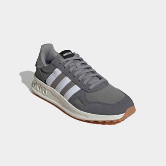 adidas Sneaker ADIDAS SPORTSWEAR RUN 84, Herren, Gr. 40, grau (ch solid grau, cloud wei&szlig;, matte silber), Leder, Synthetik, Textil, Schuhe Sneaker, inspiriert