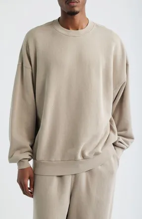 Elwood Crewneck Sweatshirt in Tan at Nordstrom, Size Xx-Large