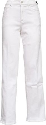7 For All Mankind Straight Jeans - Dames - Regular Fit Jeans - Wit - W30 - Jeans