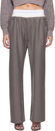 パンツ T BY ALEXANDER WANG 'Essential Terry' joggers Gray T By Alexander Wang Essential Terry' Joggers | THE LIST