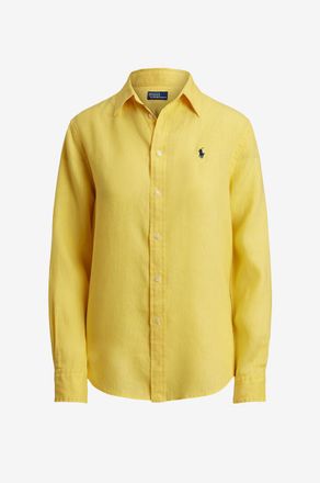 Polo Ralph Lauren Leinen-Langarm-Hemd Classic Fit