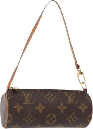 Louis Vuitton Pre-owned Vintage Mini Bag - Dames - Vintage Mini Tas - Bruin - ONE Size - Vintage