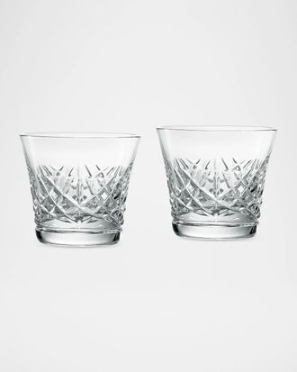 Baccarat 2-Piece Aria Crystal Old-Fashioned Tumbler Set