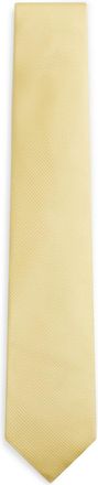 Tommy Hilfiger Mens Silk-Blend Tie - Yellow