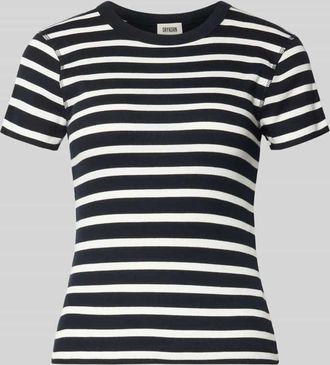 Drykorn Drykorn T-Shirt mit Rundhalsausschnitt Modell KOALE in Marine, Gr&ouml;&szlig;e XL