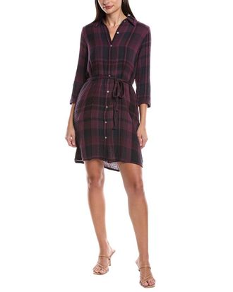 Michael Stars Polly Gauze Shirtdress