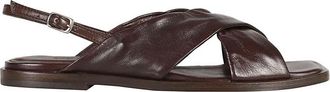 Guglielmo Rotta Sandalo - Dames - Sandalen - Bruin - 36 EU - Leer - Schoenen