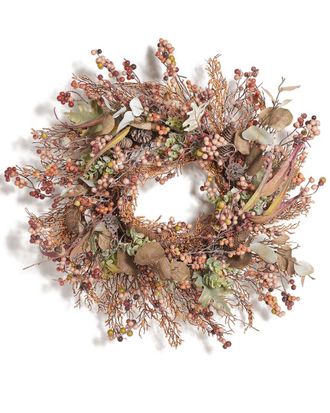Safavieh Faux 26In Berry & Acorn Wreath