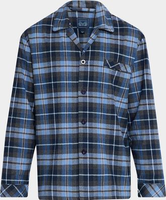 Majestic International Men & apos;s New Rustic Flannel Shirt