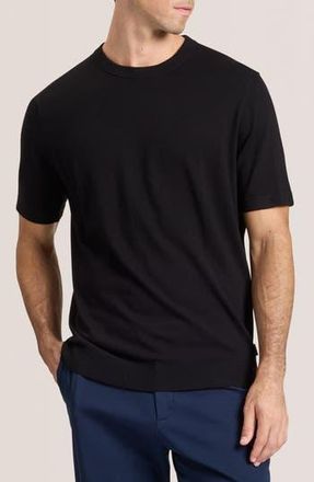 Ted Baker Modern Crewneck Sweater in Black at Nordstrom Rack, Size 2(S)