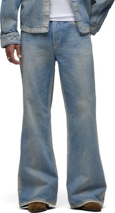 Hudson Hendrix Flare Jeans in Tulum at Nordstrom, Size 36