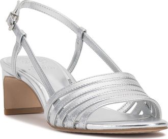 Vince Camuto Layton Slingback Sandal in Lux Silver at Nordstrom Rack, Size 8.5
