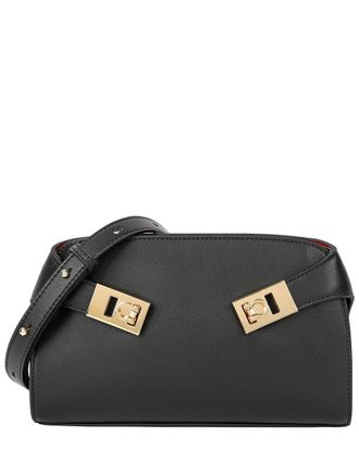 Tiffany & Fred Structured Smooth Leather Crossbody