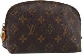 Louis Vuitton Pre-owned Clutches, female, Brown, Size: ONE SIZE Pre-owned Pouch