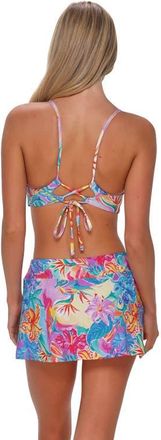 Sunsets Sporty Swim Skirt Bottoms in Aloha Vista at Nordstrom, Size X-Large