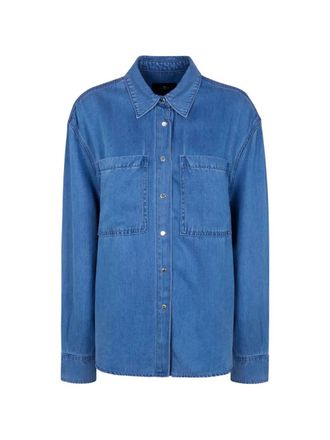 7 For All Mankind Oversized Lyocell Shirt