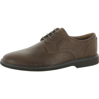 Clarks Mens Malwood Lace Oxford, Cola Suede, 11 UK