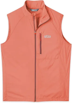 Stio | Mens Second Light Vest, Size Extra Large in Hot Sauce