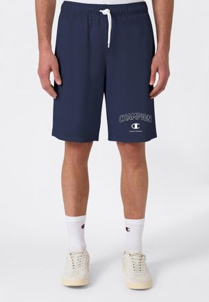 Champion Shorts CHAMPION Graphic Terry Shorts, Herren, Gr. XXL, N-Gr, nny, Obermaterial: 55% Baumwolle, 45% Polyester, Hosen Shorts, mit Kordelverschluss, spor