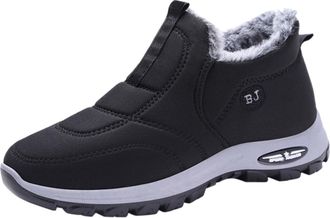 Generic Womens Cotton Shoes Boots Spring Autumn Winter Plus Velvet Thick Warm Cotton Boots Soft Sole Fashionable and Comfortable Boots Winter Working Boots fo