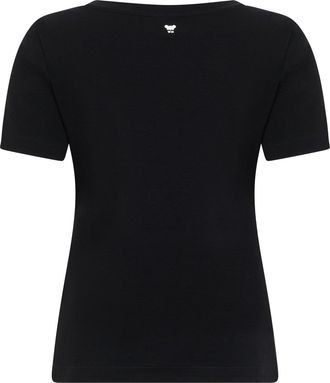 Max Mara Womens T-Shirt Cotton Black T-Shirts & Jerseys