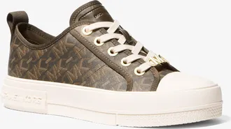 Michael Kors Evy Empire Signature Logo Sneaker