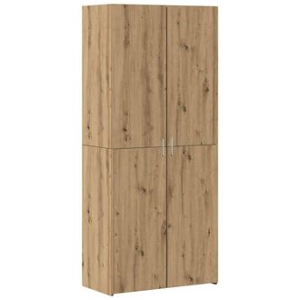 Berkfield Home Highboard Artisan Oak 40x42.5x185 cm Engineered Wood in Brown