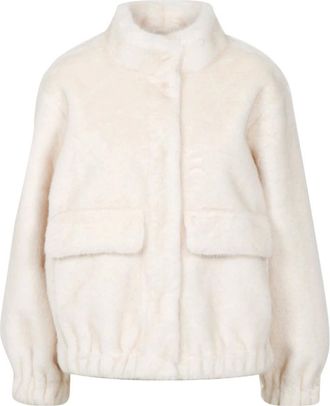 Michael Kors Dames, Jassen, Beige, Maat: L Poliester