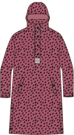 Protest PRTLaugh Regenponcho f&uuml;r Damen | rot