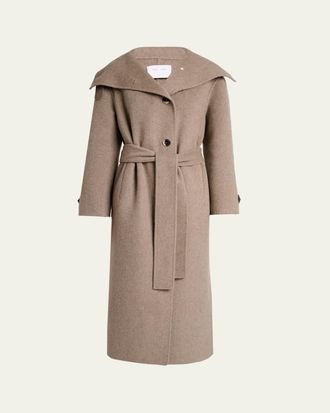 Proenza Schouler Corey Splittable Wool Maxi Coat