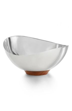 Namb&eacute; Pulse Nut Bowl in Metallic Silver at Nordstrom