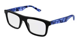Gucci Demo Square Mens Eyeglasses GG2184O 007 55